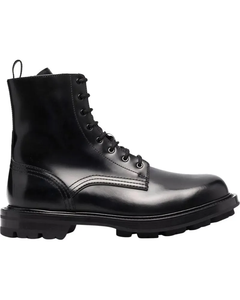 Alexander McQueen Stiefel Boots Black schwarz Schwarz
