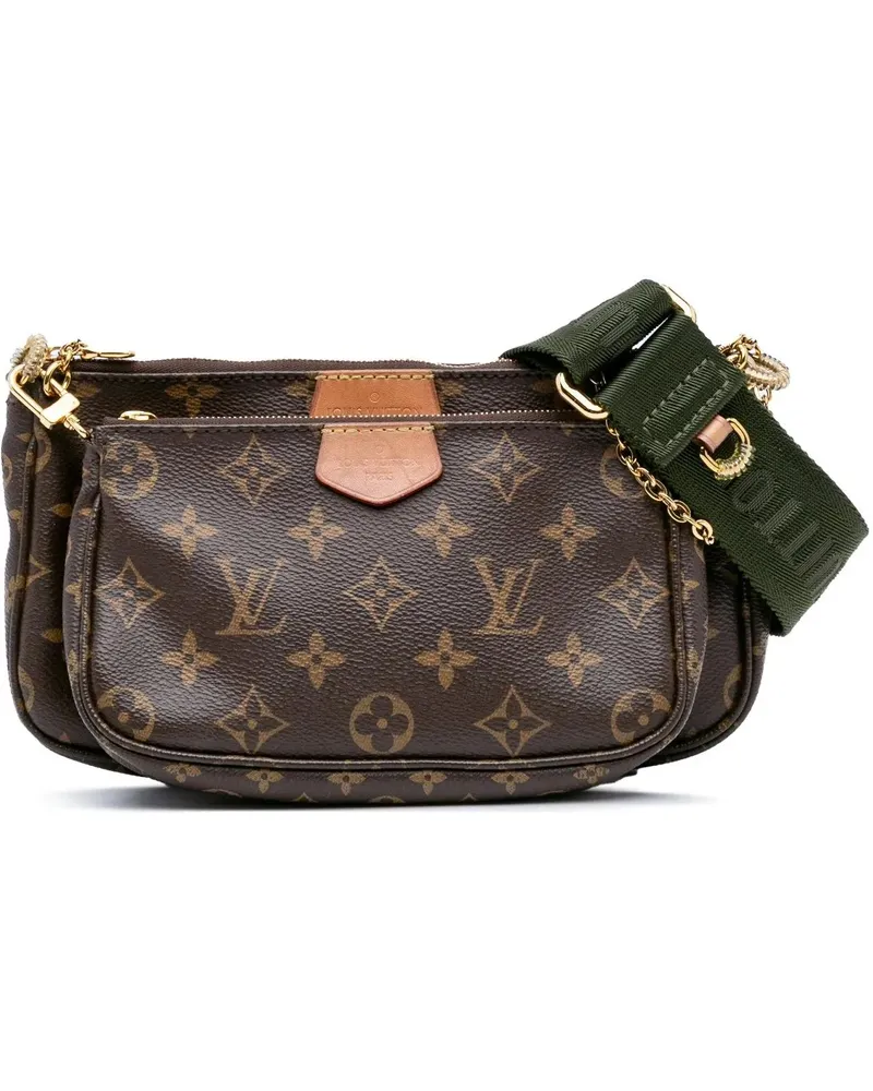 Louis Vuitton Hobo Bags 2020 Monogram Multi Pochette Accessoires braun Braun