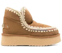 Stiefel Eskimo 18 Platform Rhinestones braun
