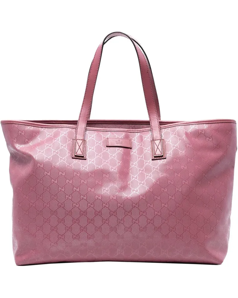 Gucci Shopper GG Imprime Tote rosa Gold