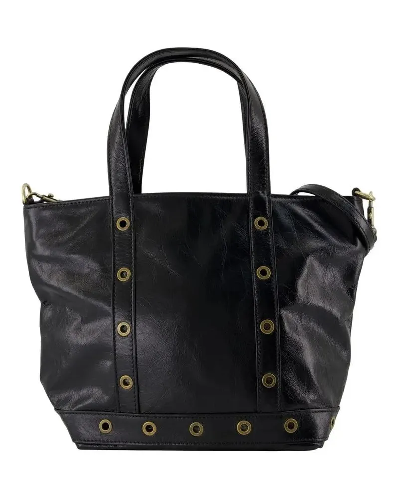 Vanessa Bruno Shopper & Totes S Shopper Bag - Leather - Black schwarz Schwarz