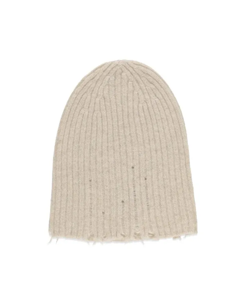 Uma Wang Caps & Mützen Soft Hat Beanie beige Beige