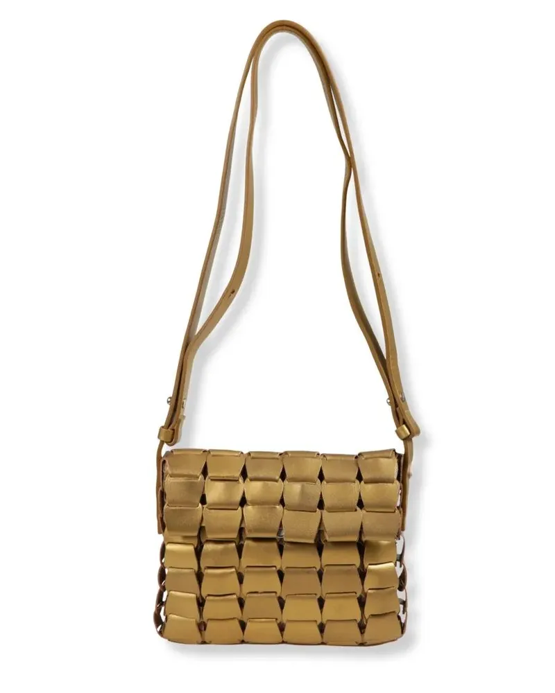 Dragon Diffusion Shopper & Totes Structured Handbag With Top Handle And Smooth Fini goldfarben Gold