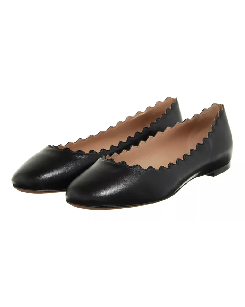 Chloé Loafer Lauren Ballerinas Leather schwarz Schwarz