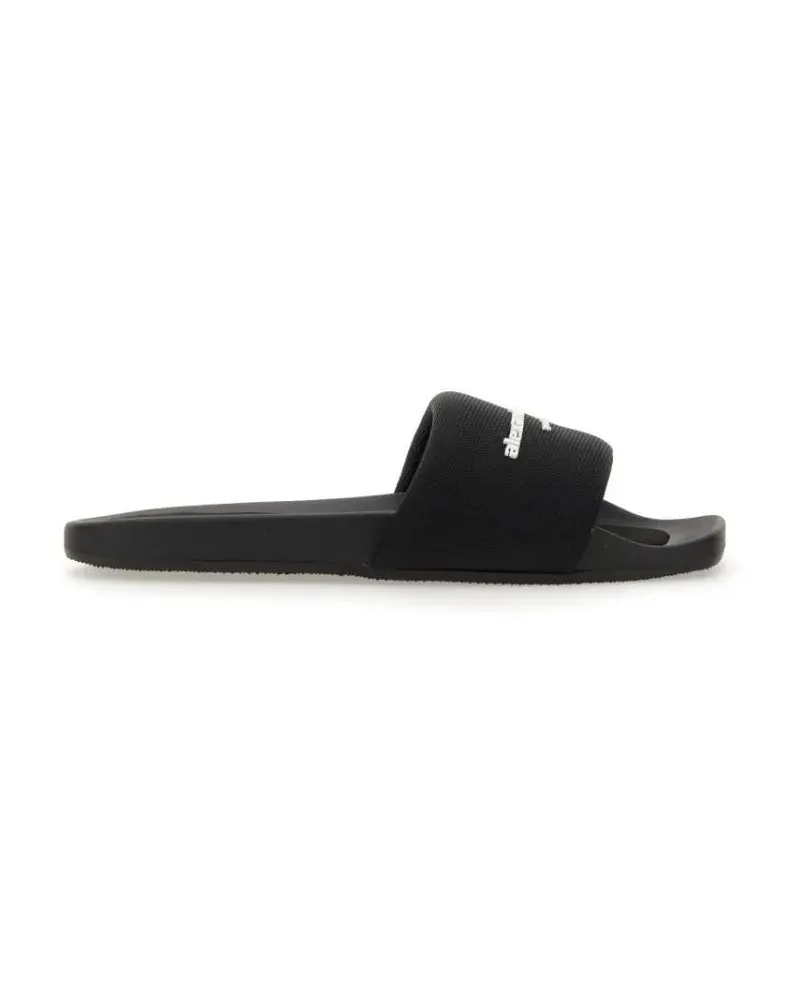 Alexander Wang Sandalen "Aw" Nylon Sandal schwarz Schwarz