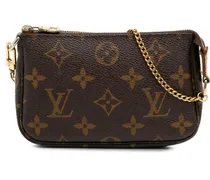 Crossbody Bags Monogram Mini Pochette Accessoires braun