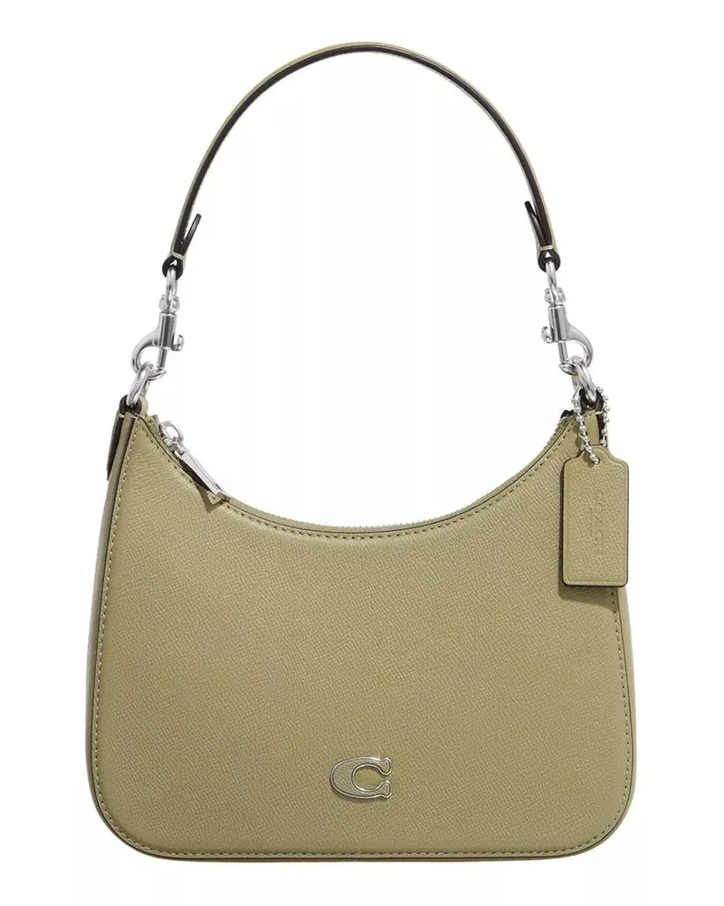 Coach Crossbody Bags Hobo Crossbody In Crossgrain Grün