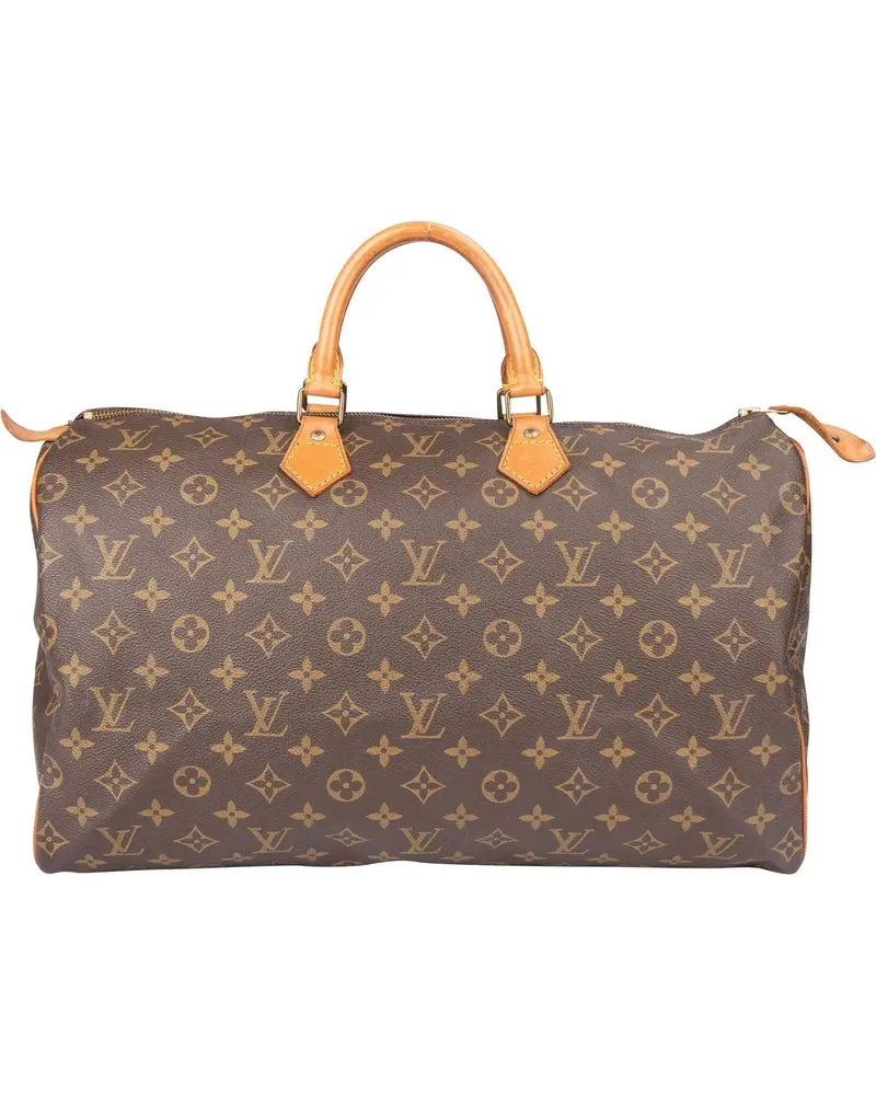 Louis Vuitton Crossbody Bags  Canvas Monogram Speedy 40 Handbag braun Braun