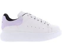 Low-Top Sneaker Dames Oversized Sneaker Wit/Lila weiß