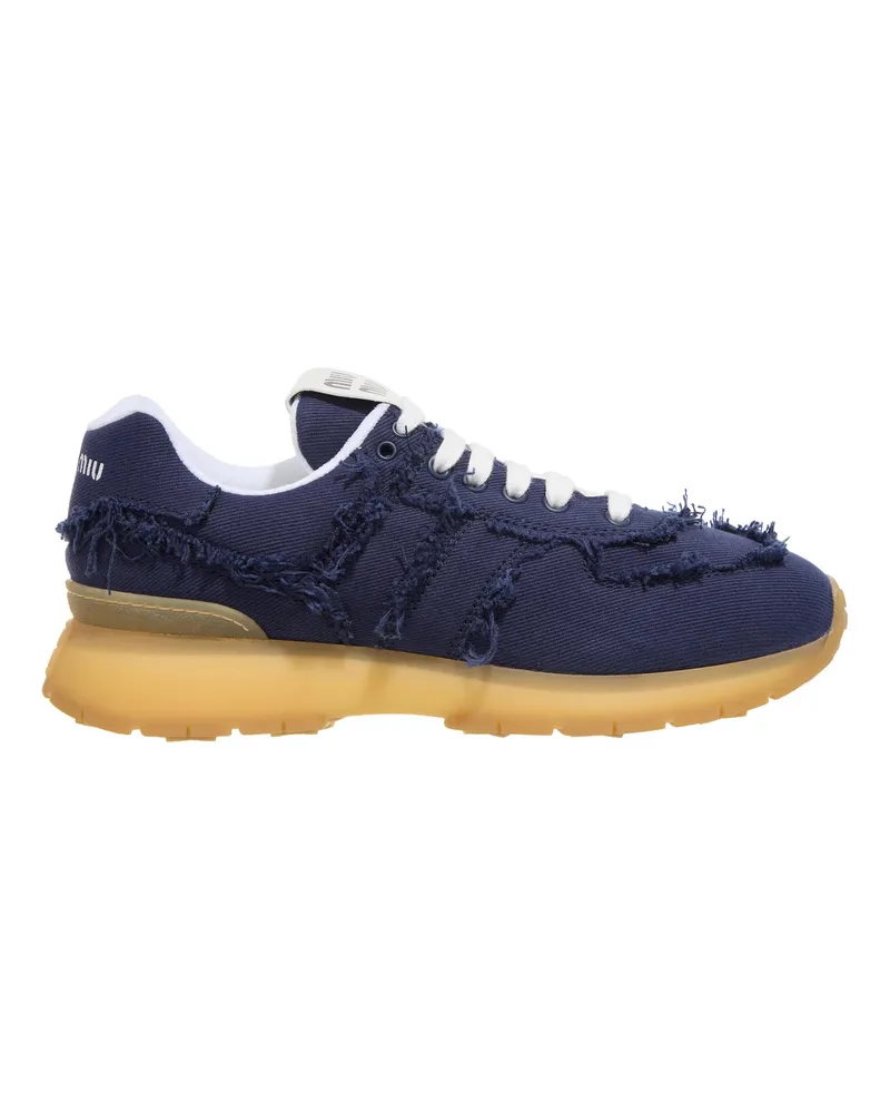 Miu Miu Low-Top Sneaker Sneaker blau Blau