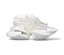 Low-Top Sneaker Sculptural White Sneakers With Integrated Lacing S weiß