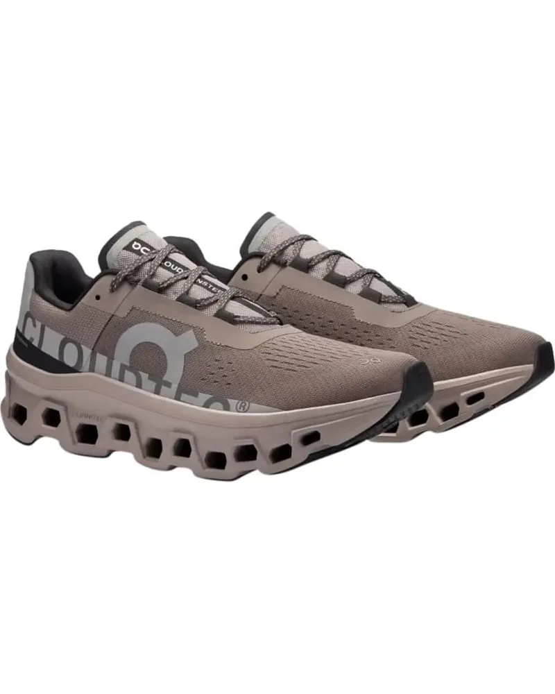 ON Flat Shoes Cinder Fog weiß Weiß