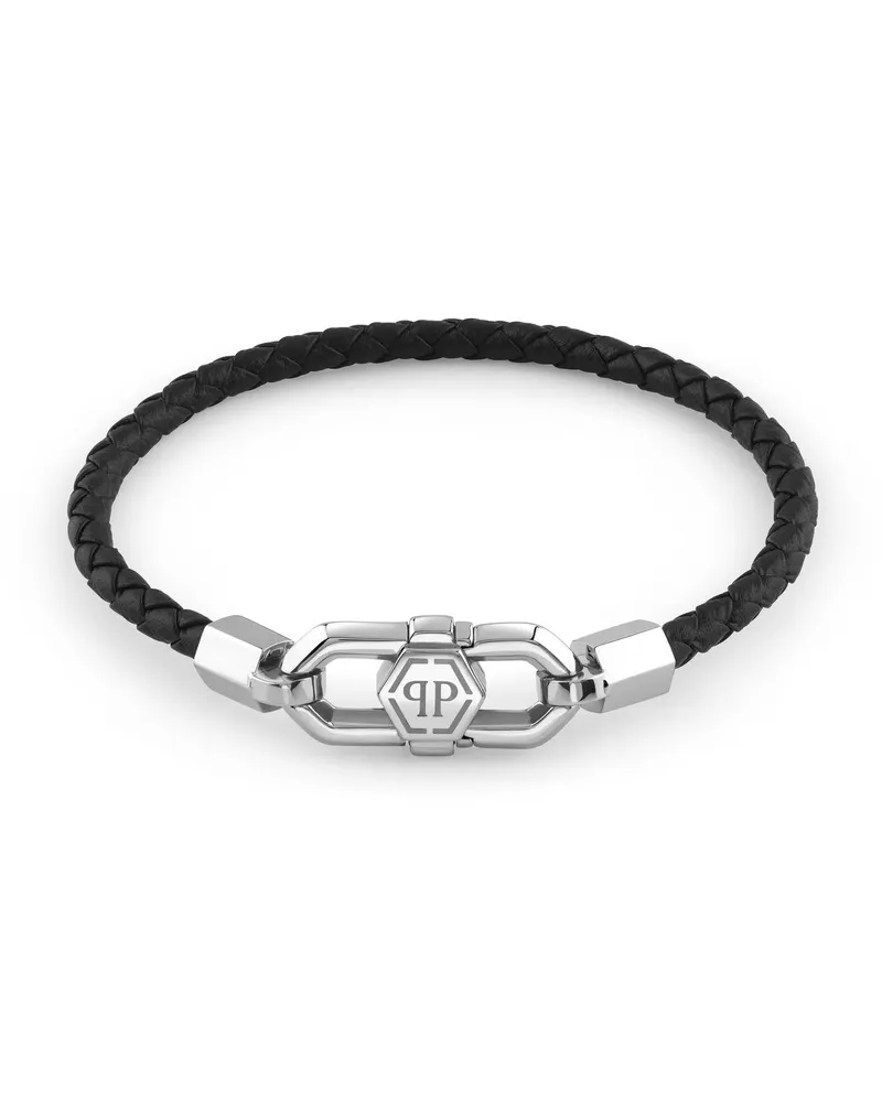 Philipp Plein Armbänder Armband Plein Edge black Schwarz