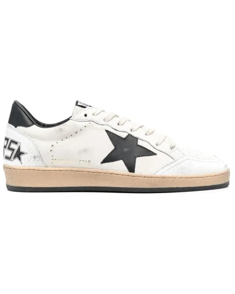 Golden Goose Low-Top Sneaker Ballstar Sneakers weiß Weiß