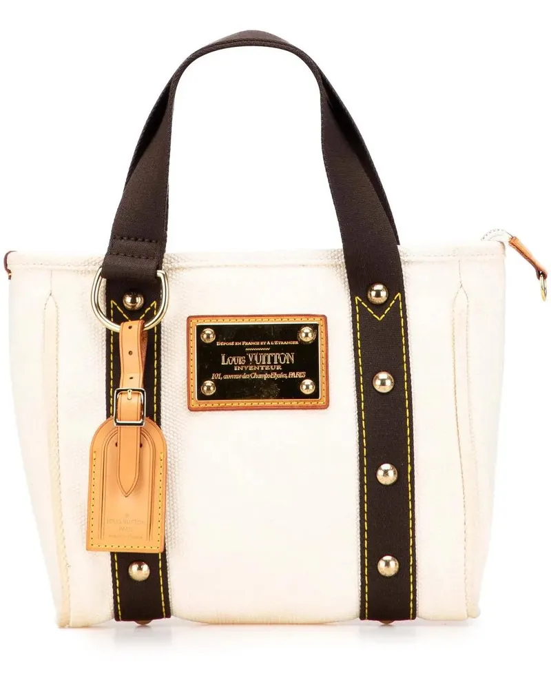 Louis Vuitton Crossbody Bags Antigua Cabas PM weiß Weiß