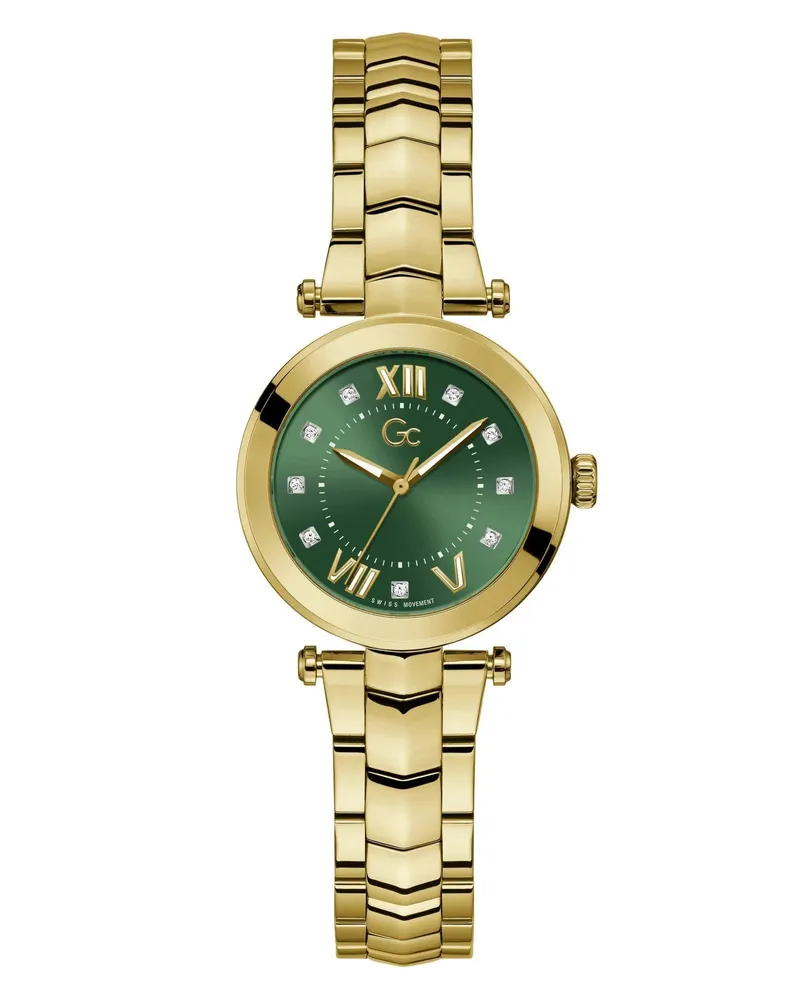 Gc Uhren Quarz-Analoguhr  Illusion yellow Gelb