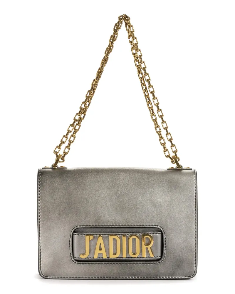Dior Crossbody Bags Jadior Medium silberfarben Silber