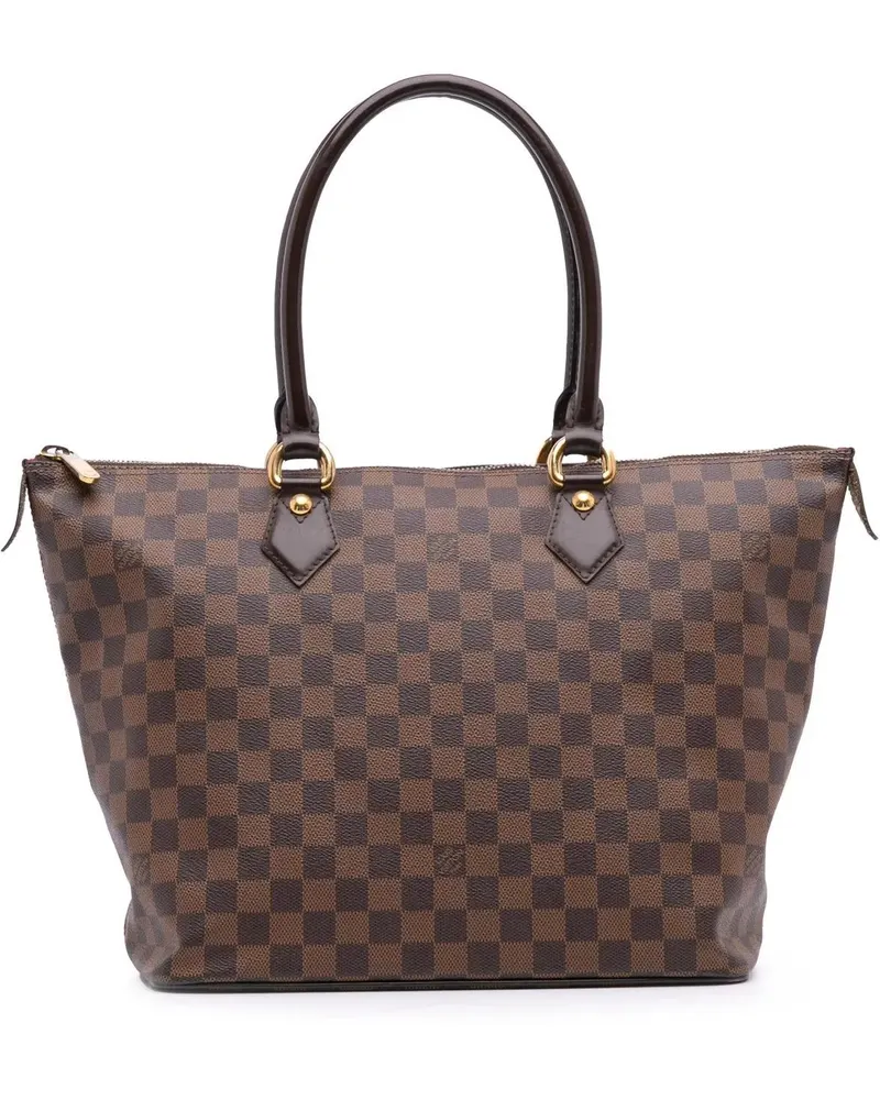 Louis Vuitton Shopper Damier Ebene Saleya MM braun Braun