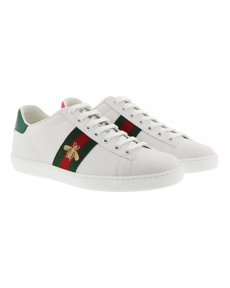 Gucci Sneaker New Ace Sneakers Leather weiß Weiß