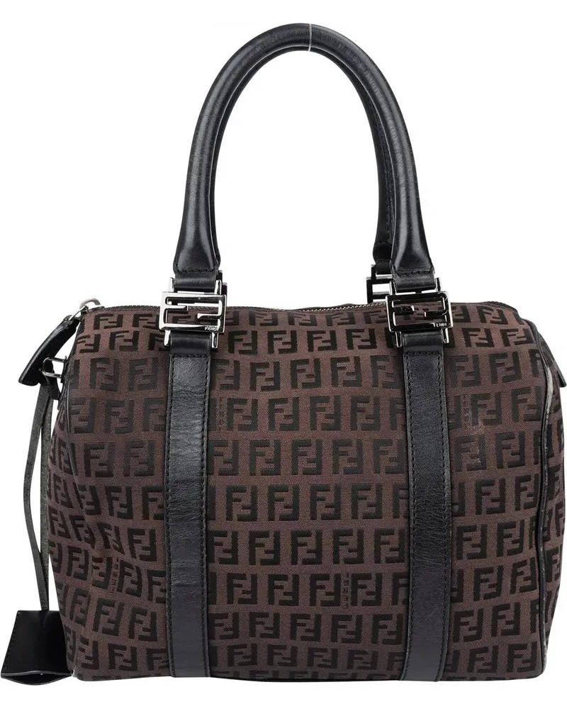 Fendi Crossbody Bags  FF Monogram Zucca Handbag schwarz Schwarz