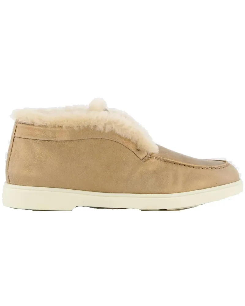 Santoni Stiefel Dames Fortune Donna Fur gunmetal Gunmetal