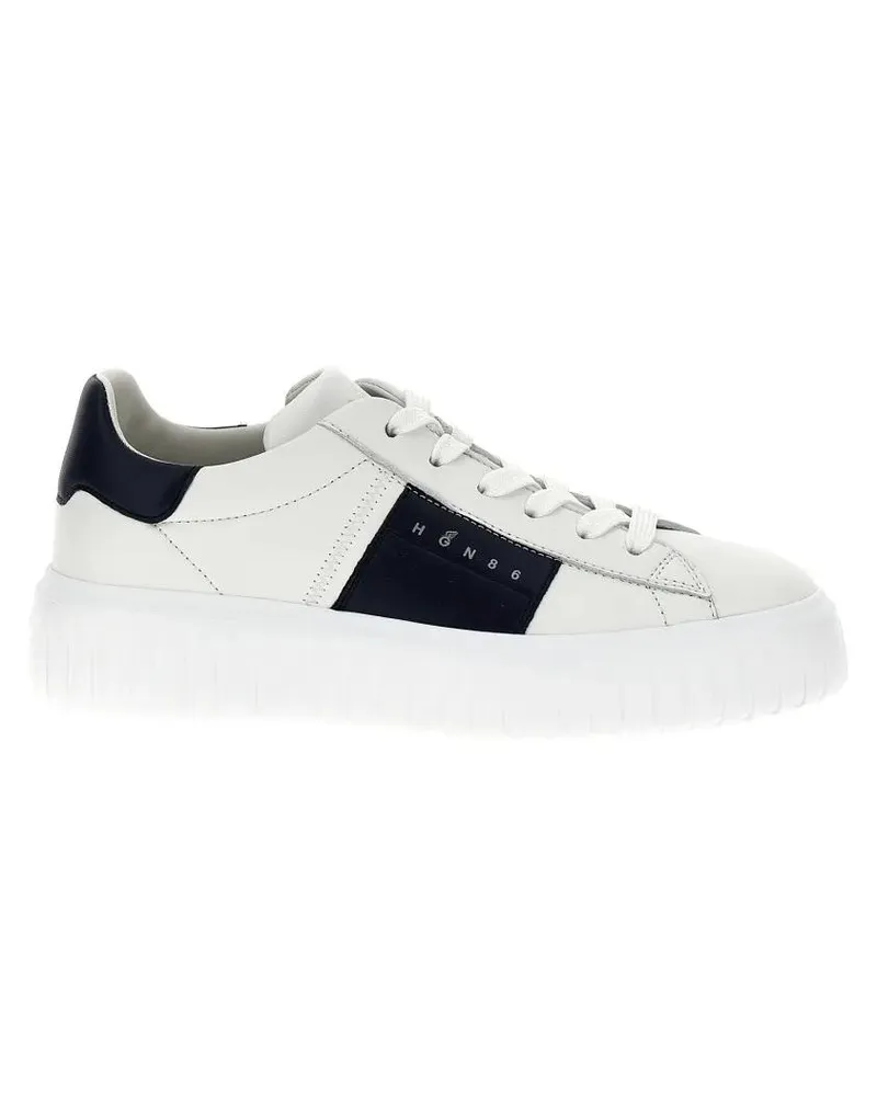 Hogan Low-Top Sneaker 'H-Stripes' Sneakers weiß Weiß