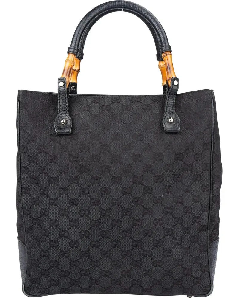 Gucci Crossbody Bags  GG Monogram Bamboo Handbag schwarz Schwarz