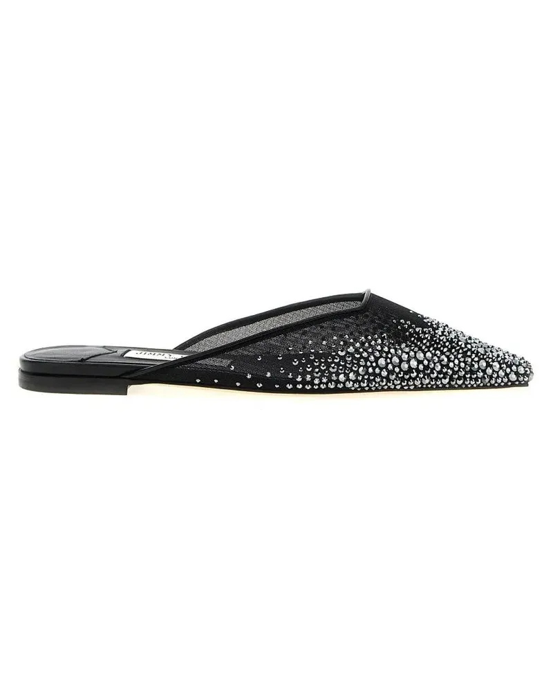 Jimmy Choo Sandalen 'Vivi' Sabots schwarz Schwarz