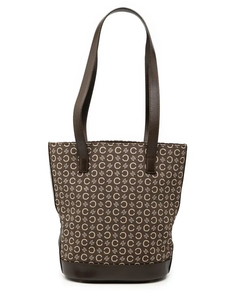 Celine Hobo Bags C Macadam Canvas Bucket Bag braun Braun