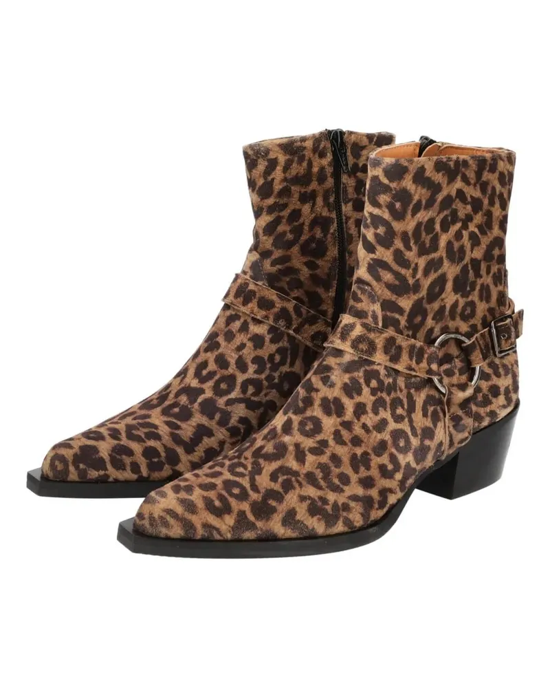 Thea Mika Stiefeletten Cowboy Boots braun Braun