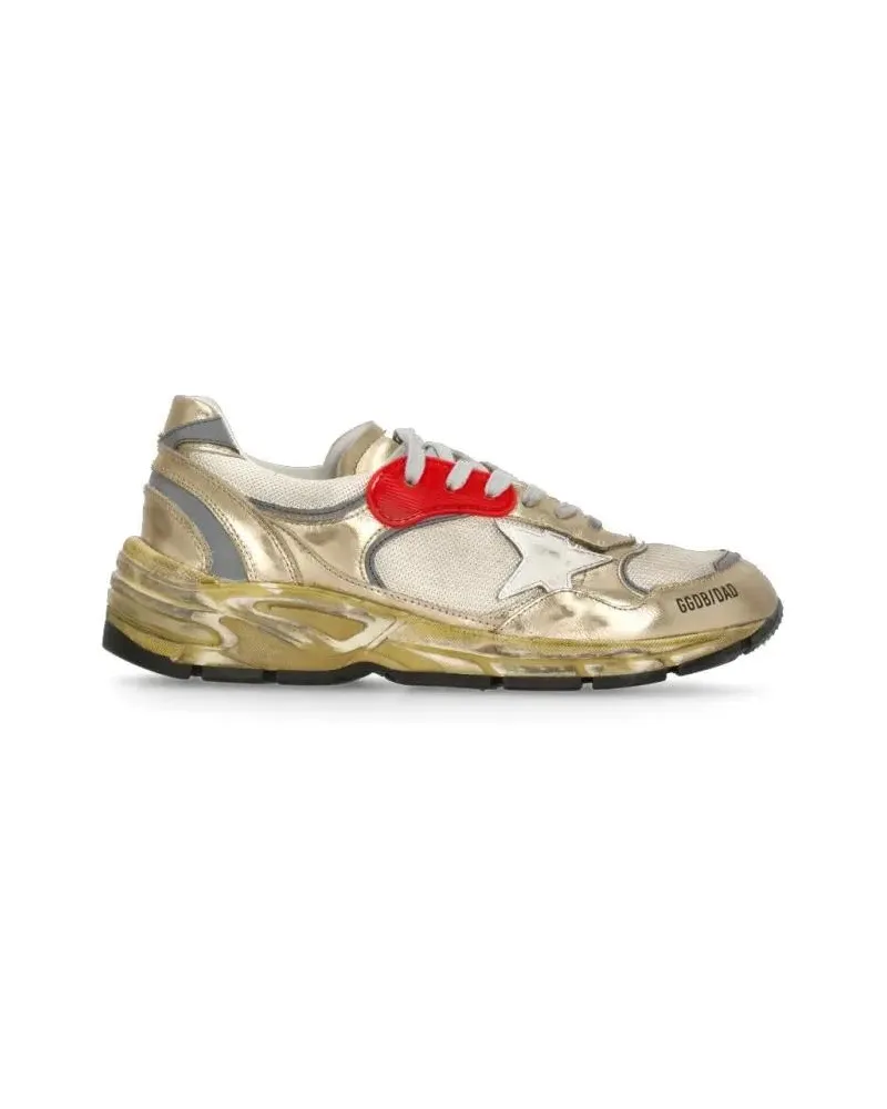 Golden Goose Low-Top Sneaker Running Dadmesh Sneakers goldfarben 