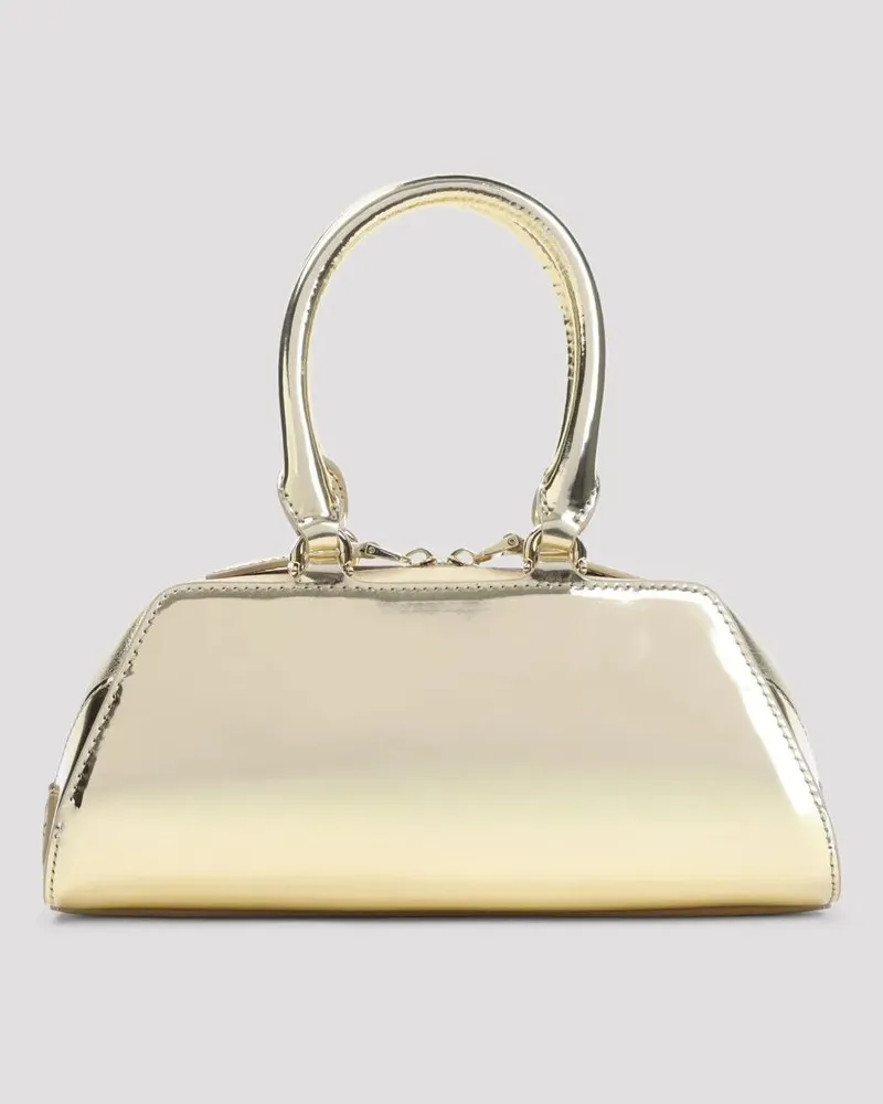 Givenchy Hobo Bags Antigona Ew Mini Golden Calf Leather Handbag gelb Gelb