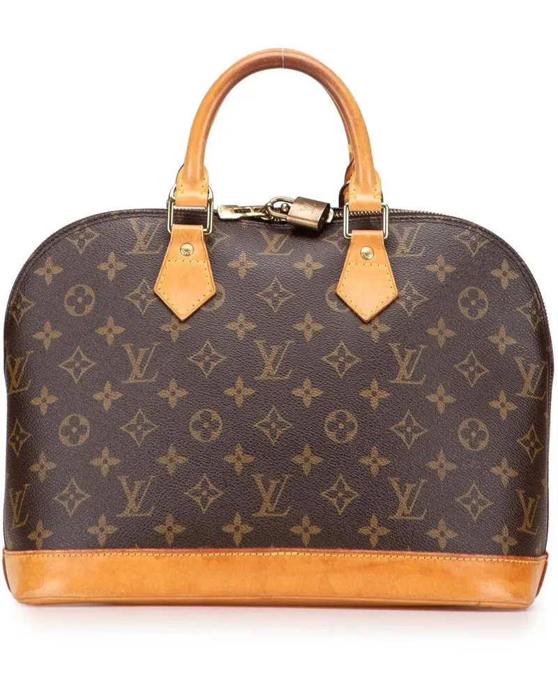 Louis Vuitton Crossbody Bags Monogram Alma PM braun Braun