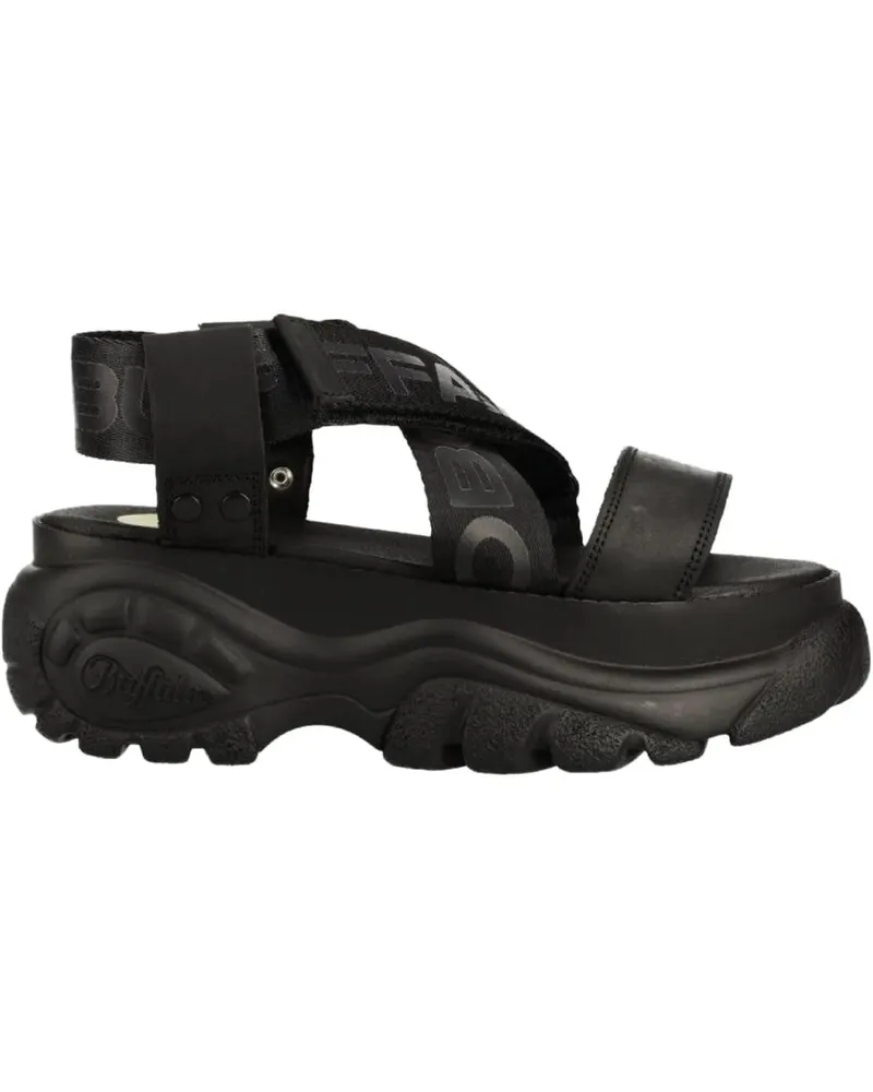 Buffalo Sandalen Classic Sandals schwarz Schwarz