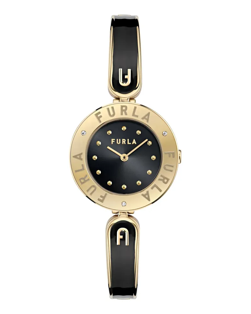 Furla Uhr Quarz-Analoguhr  Essential black Schwarz