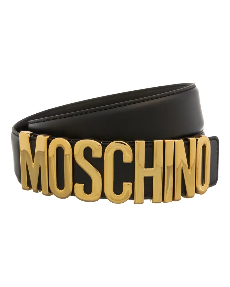 Moschino Gürtel Belts schwarz Schwarz