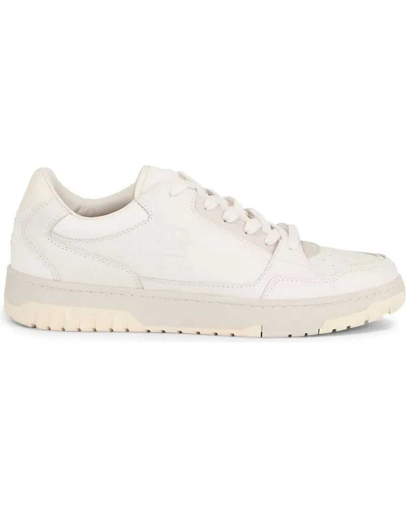 Tommy Hilfiger Low-Top Sneaker Th Basket Low Sneakers weiß Weiß