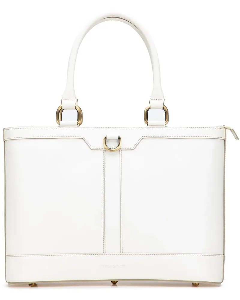 Burberry Crossbody Bags Leather Handbag weiß Weiß