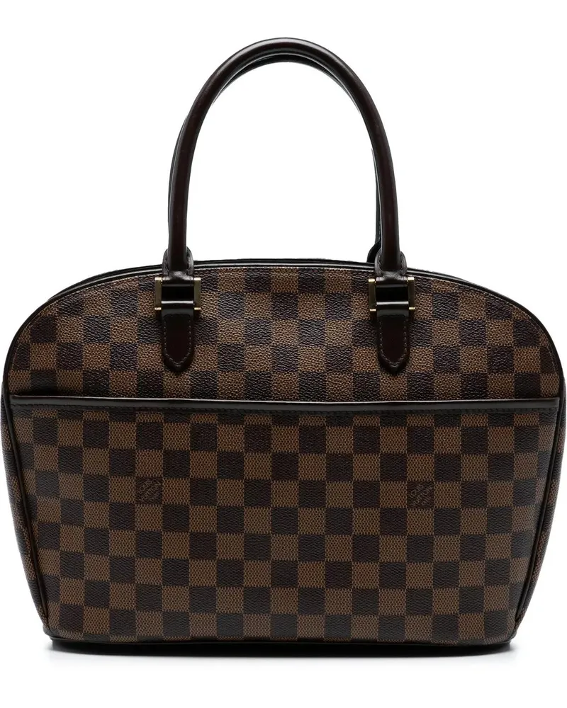 Louis Vuitton Crossbody Bags Damier Ebene Sarria Horizontal braun Braun