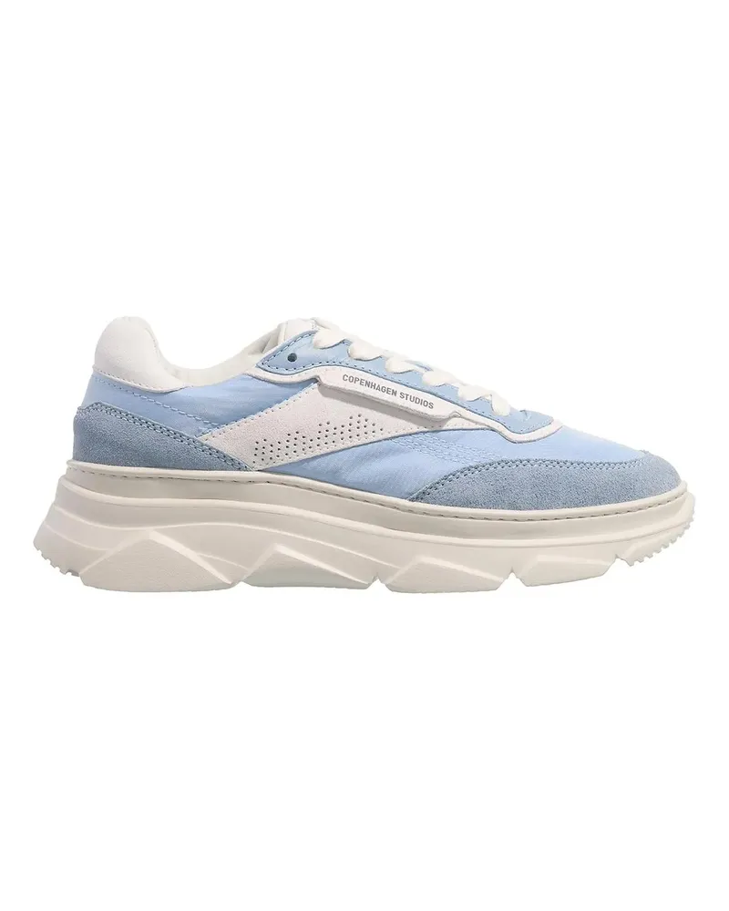 Copenhagen Low-Top Sneaker CPH56 Material Mix blau Blau
