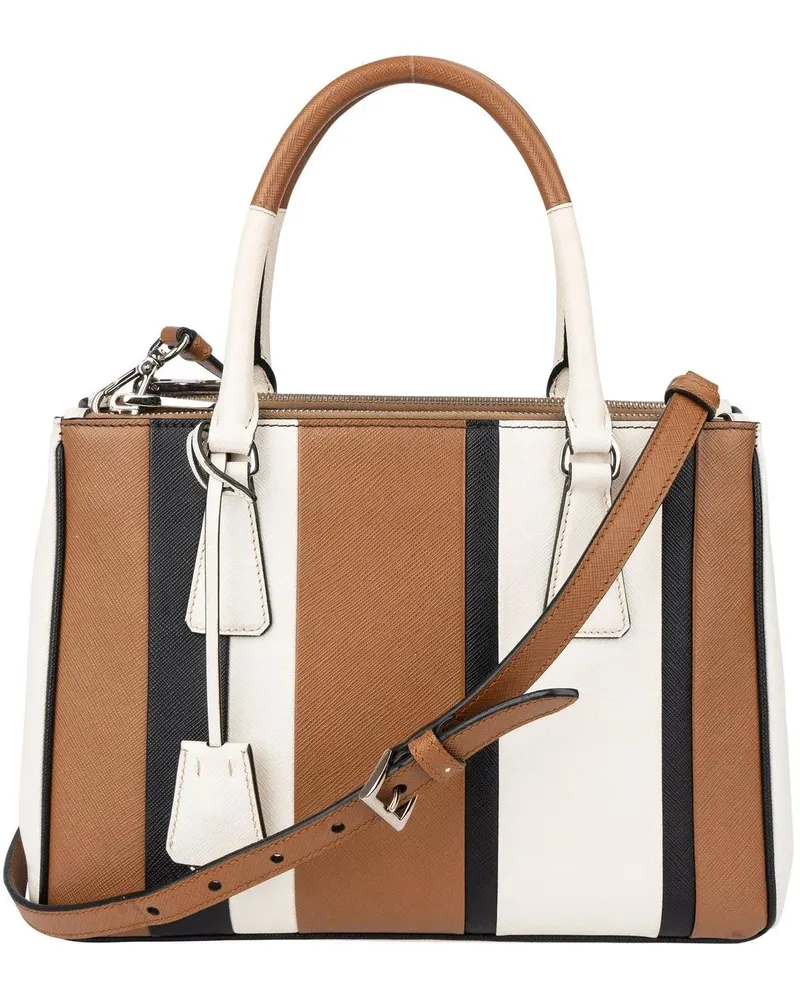 Prada Crossbody Bags  Multiple Colors Saffiano Leather Galleria Ha braun Braun