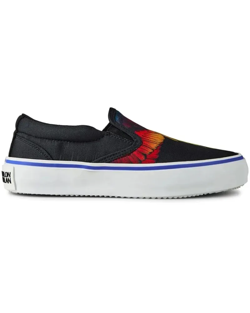 Marcelo Burlon | County of Milan Low-Top Sneaker Icon Wings Logo Slip-On Sneakers schwarz Schwarz