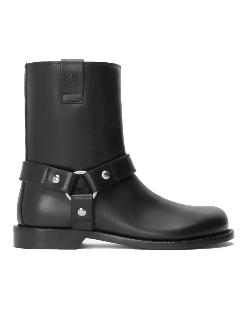 Loewe Stiefel Campo Biker Boots schwarz Schwarz
