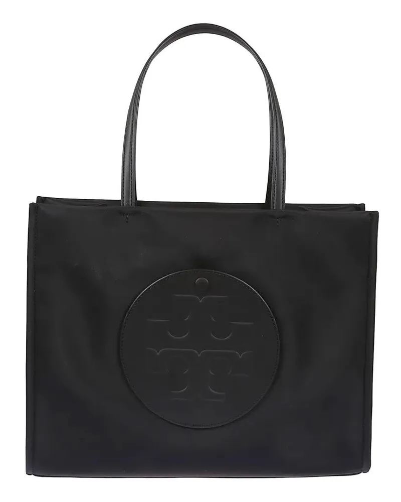Tory Burch Shopper & Totes Ella Spacious Nylon Tote Bag schwarz Schwarz