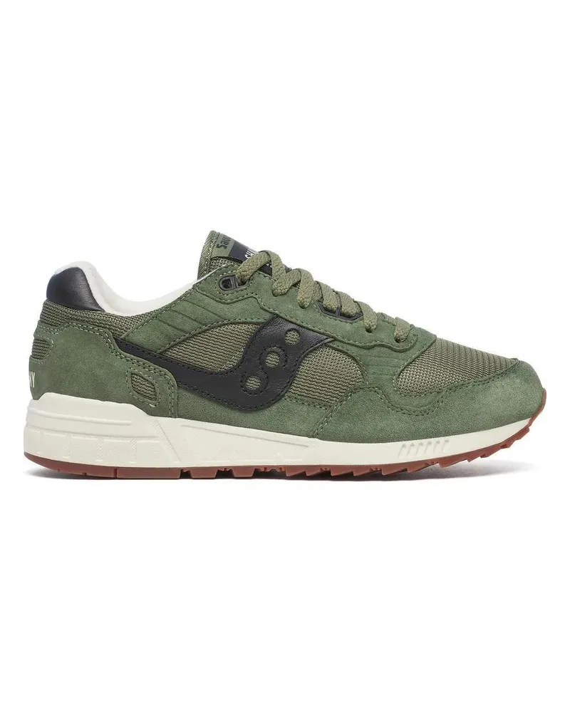 Saucony Low-Top Sneaker Rolive Green Suede And Leather Sneakers grau Grau