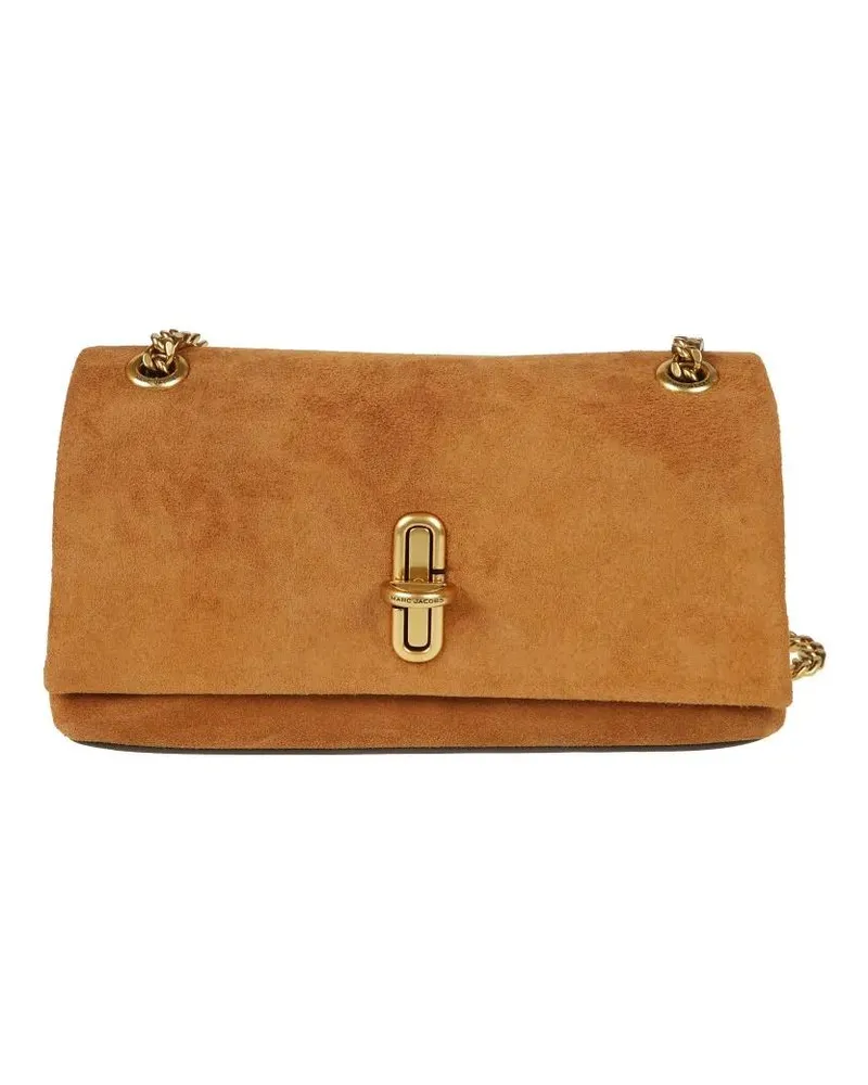 Marc Jacobs Hobo Bags Structured Beige Handbag With Minimalist Design braun Braun