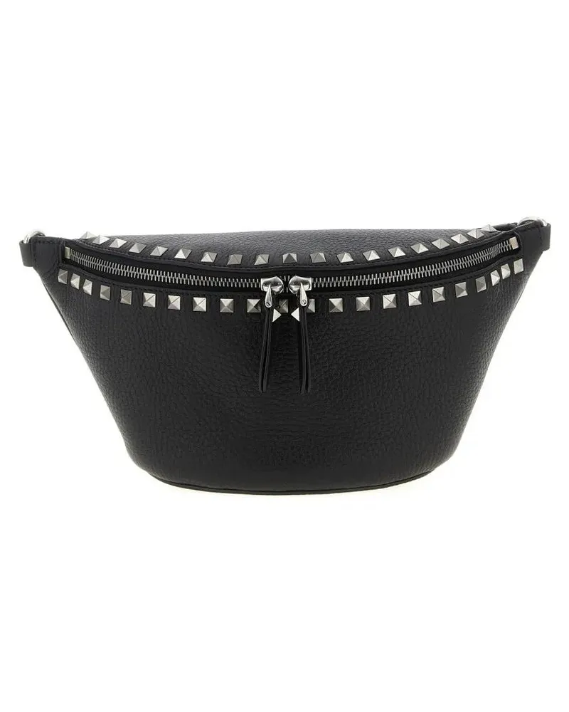 Valentino Garavani Bauchtaschen 'Rockstud' Belt Bag schwarz Schwarz