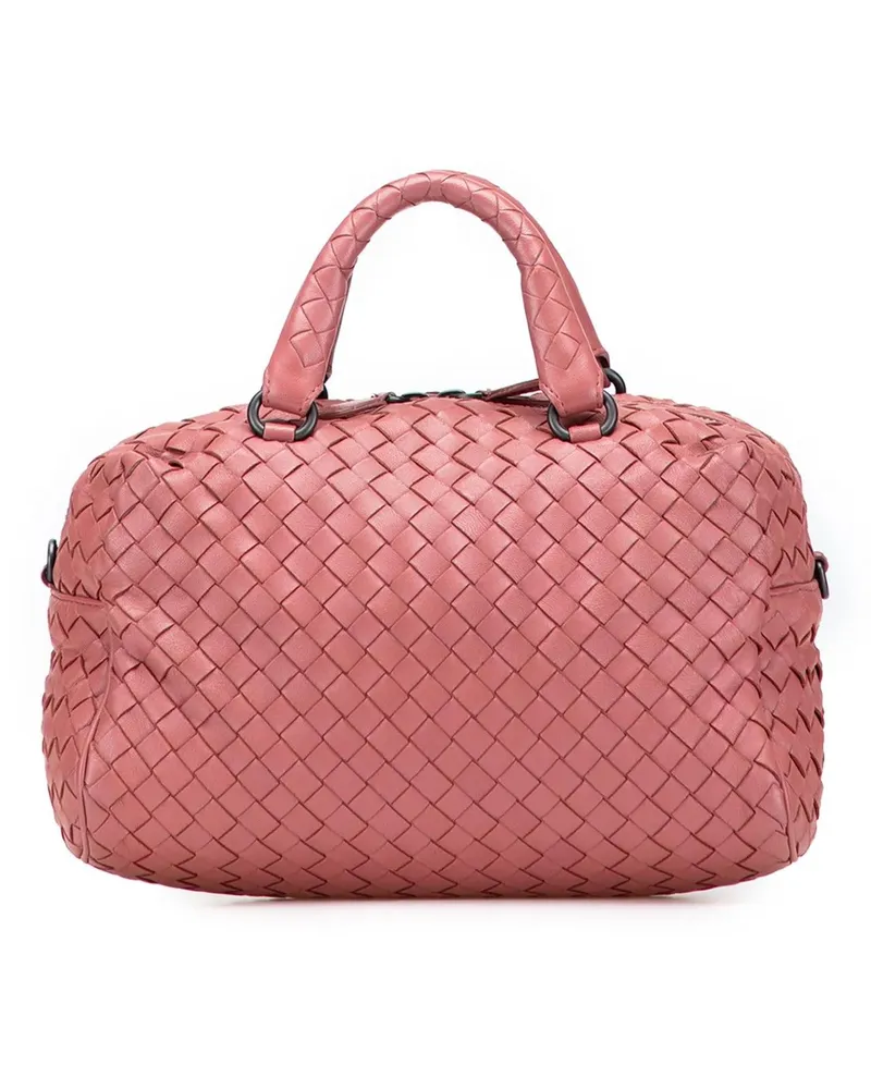 Bottega Veneta Crossbody Bags Nappa Intrecciato Bosto rosa Gold