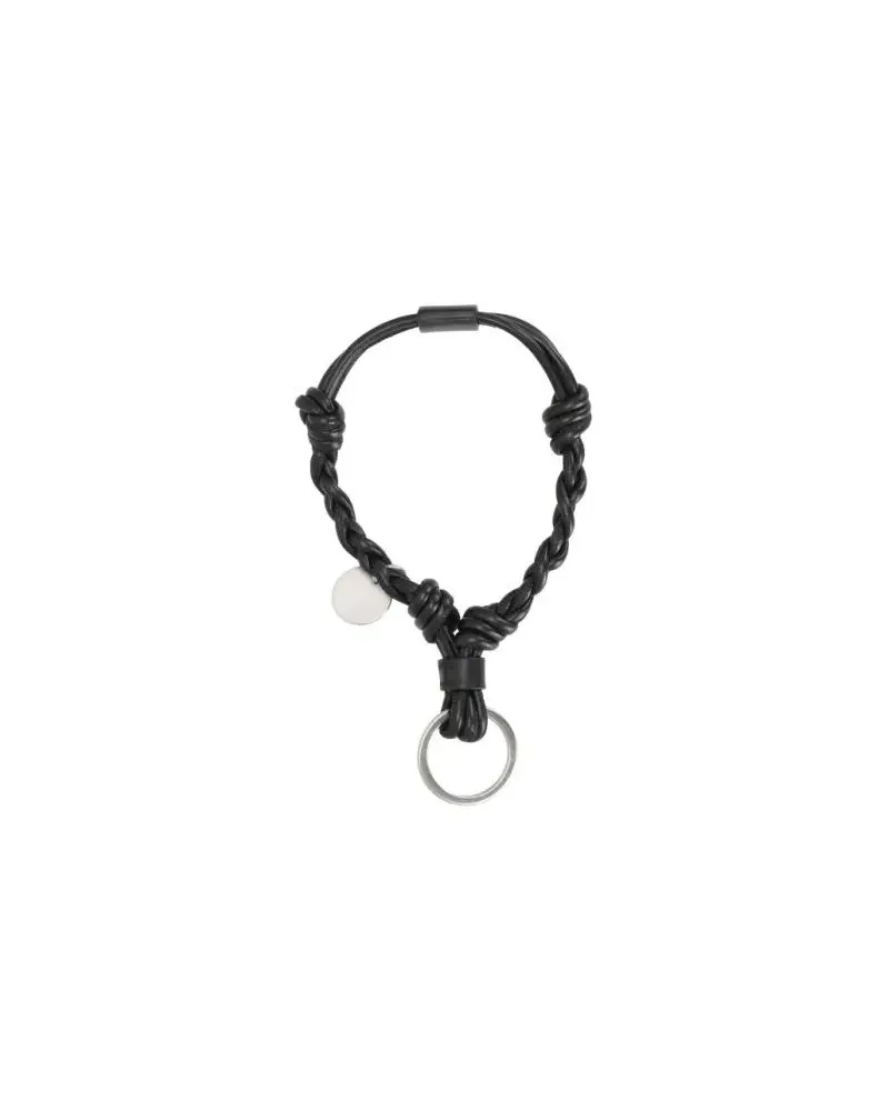Jil Sander Schlüssel- & Taschenanhänger Braided Blacktangle Keychain bordeaux Bordeaux