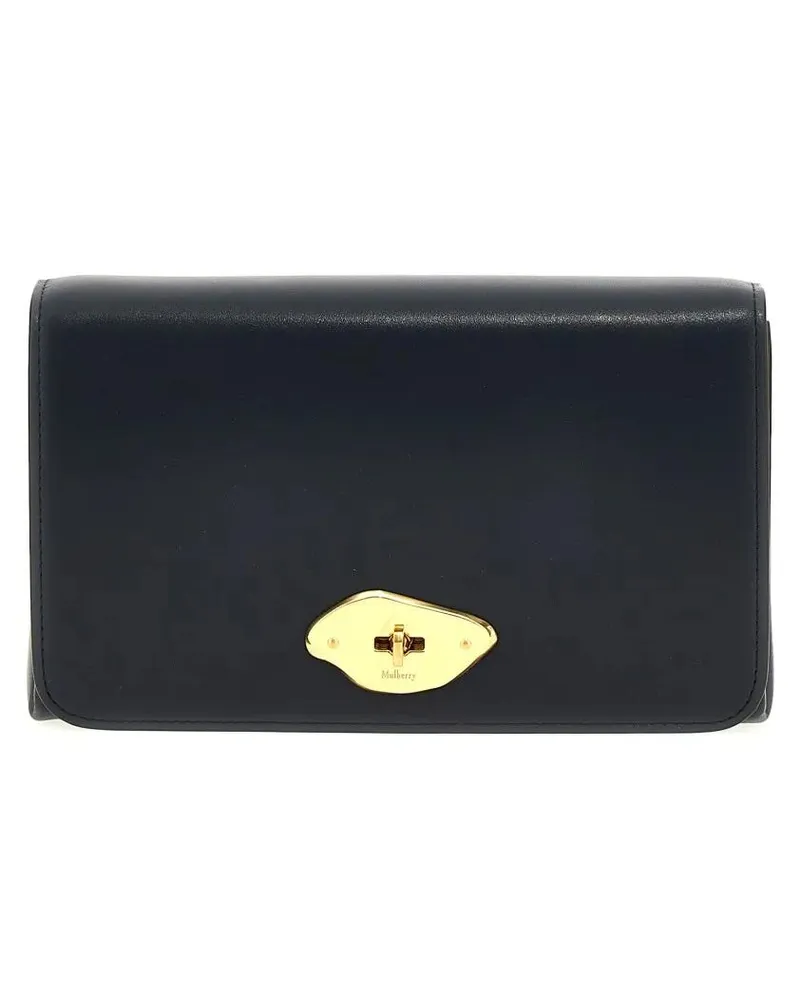 Mulberry Portemonnaie 'Lana' Wallet On Chain schwarz Schwarz